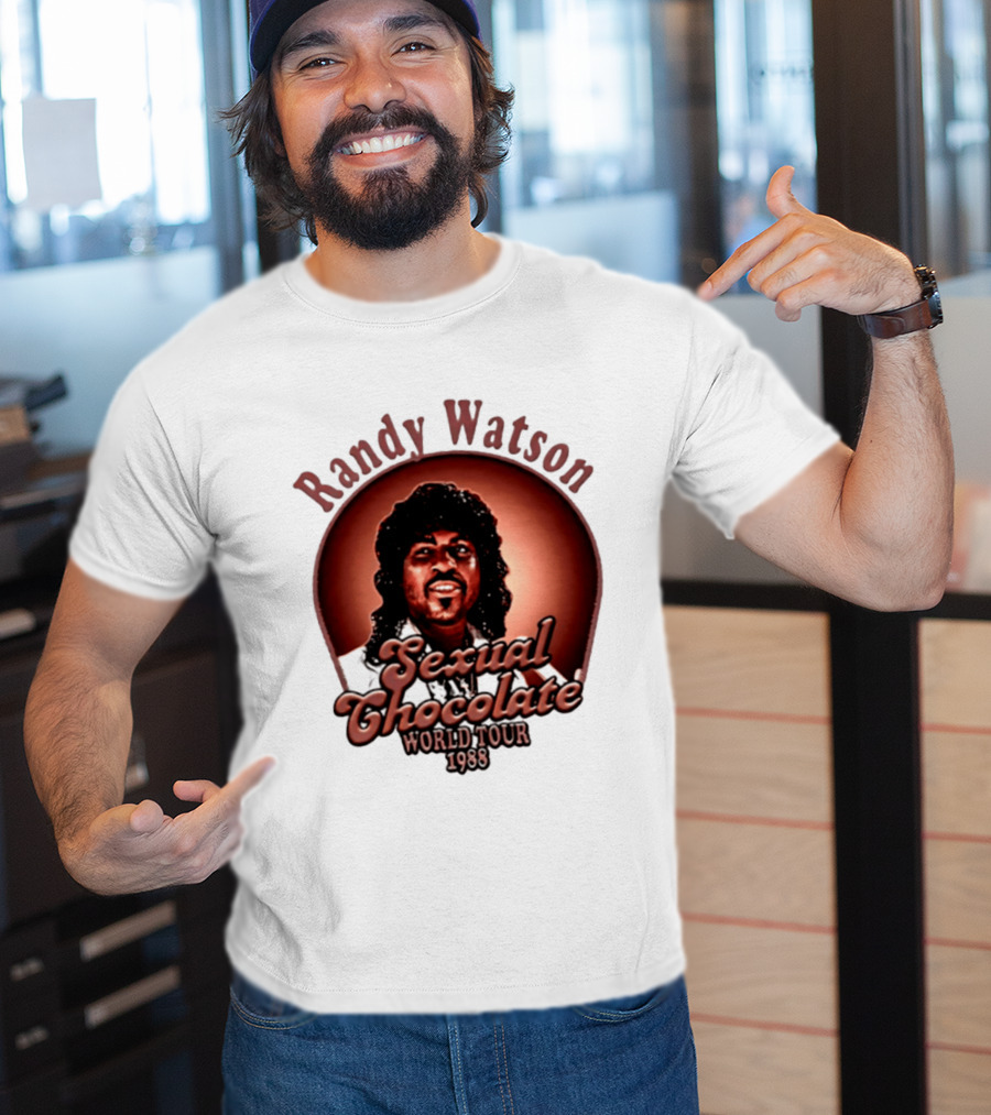 Randy Watson Sexual Chocolate World Tour 1988 Retro Concert T-Shirt