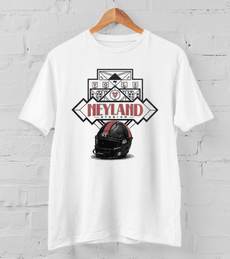 Tennessee Volunteers Neyland Stadium Legacy 2026 Helmet T-Shirt