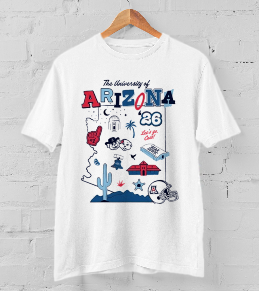 The University Of Arizona Family Weekend Gameday 2026 Arizona T-Shirt