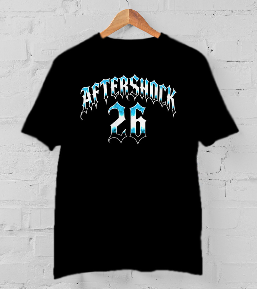 Aftershock 26 Festival Sacramento CA October 1 4 2026 Fade To Black Football Jersey T-Shirt