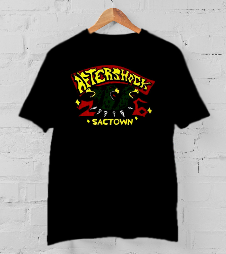 Aftershock Festival 2026 Sactown Griffin Trio October 1 4 Sacramento CA T-Shirt
