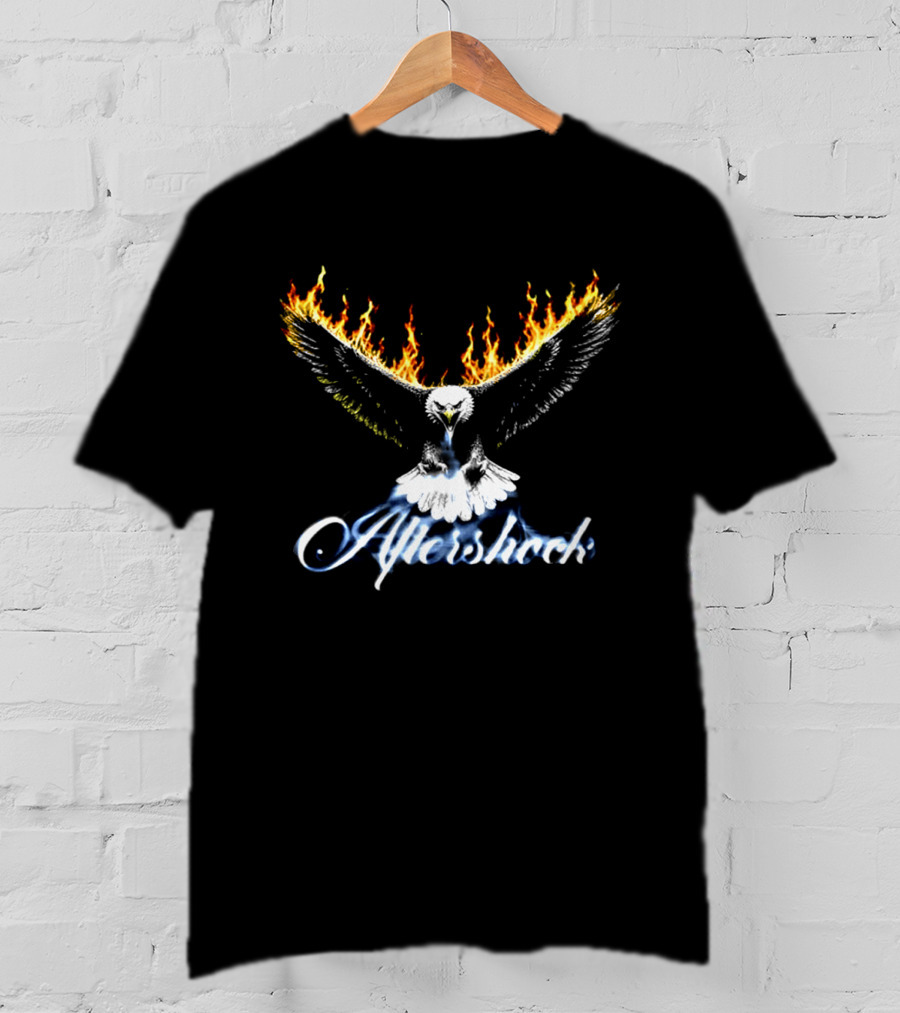 Aftershock Festival 2026 Sacramento CA October 1 4 2026 Flaming Wings T-Shirt