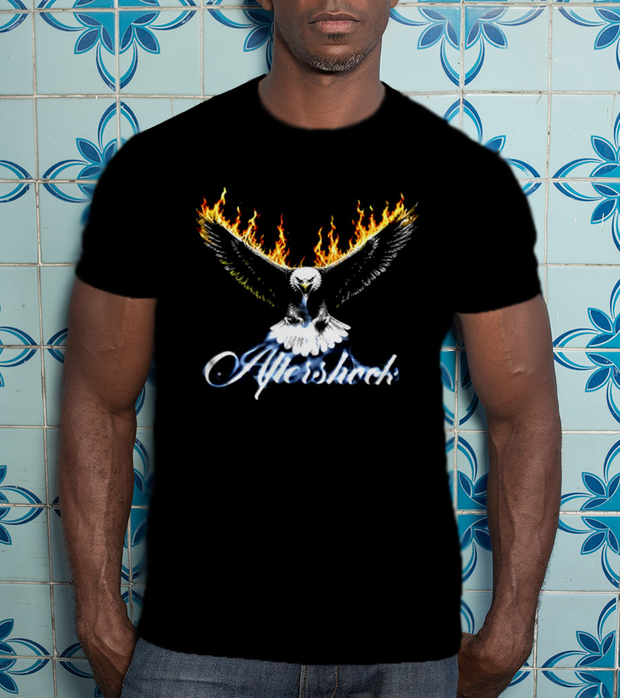 Aftershock Festival 2026 Sacramento CA October 1 4 2026 Flaming Wings T-Shirt