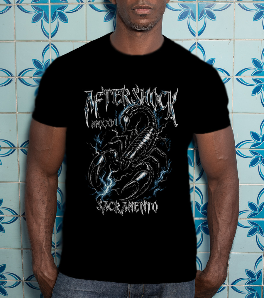 Aftershock MMXXVI Scorpion Sacramento 2026 Festival T-Shirt