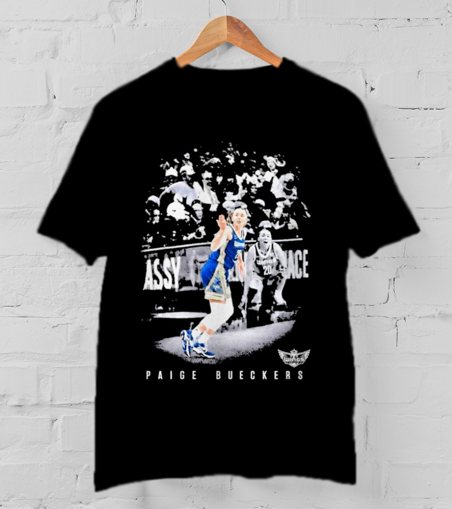Alysha Clark Assist Paige Bueckers Wings T-Shirt