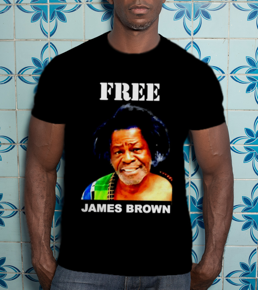 FREE James Brown Godfather Of Soul Funk T-Shirt