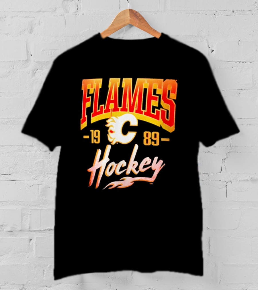Calgary Flames 1989 Hockey Made To Last T-Shirt