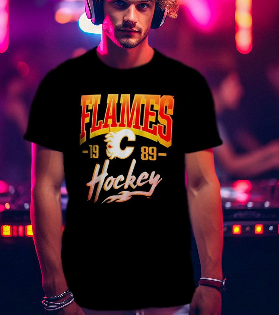 Calgary Flames 1989 Hockey Made To Last T-Shirt