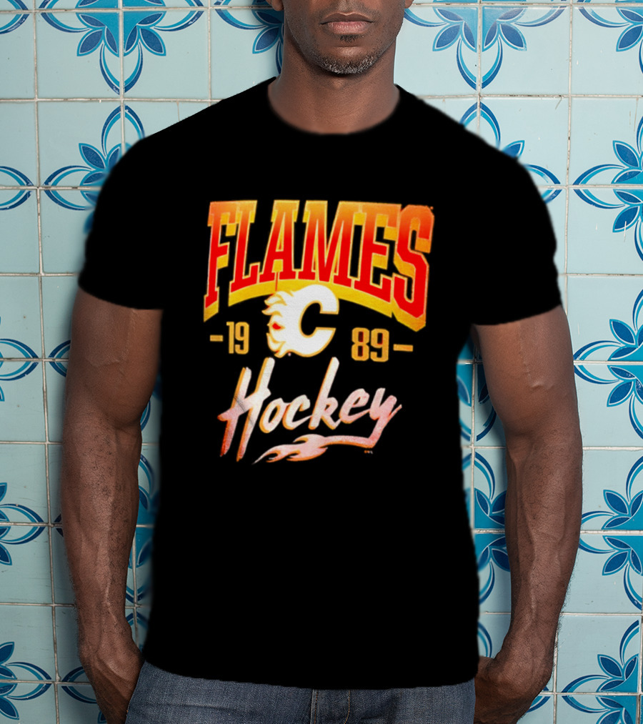 Calgary Flames 1989 Hockey Made To Last T-Shirt