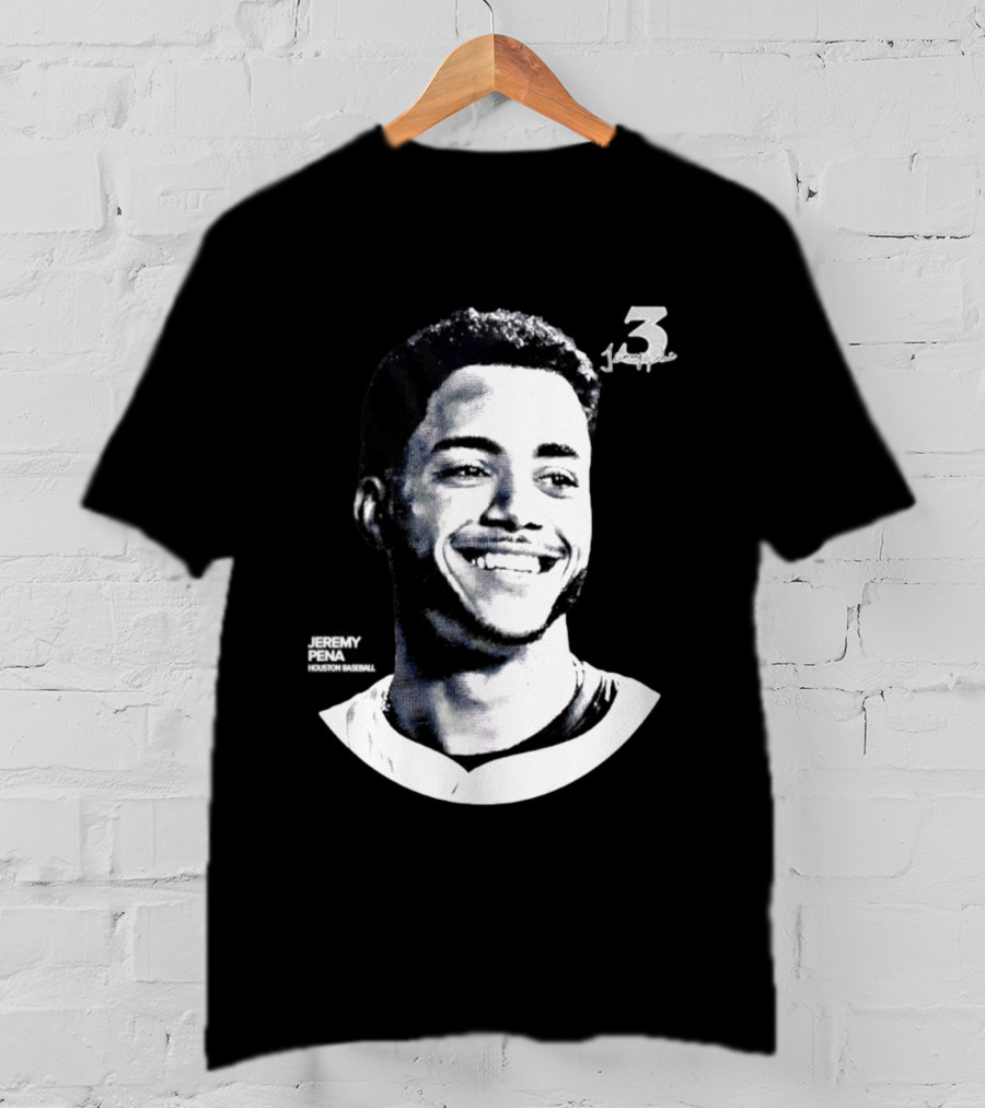 Jeremy Pena Houston Astros MLB Number 3 Lineage Series 2026 T-Shirt