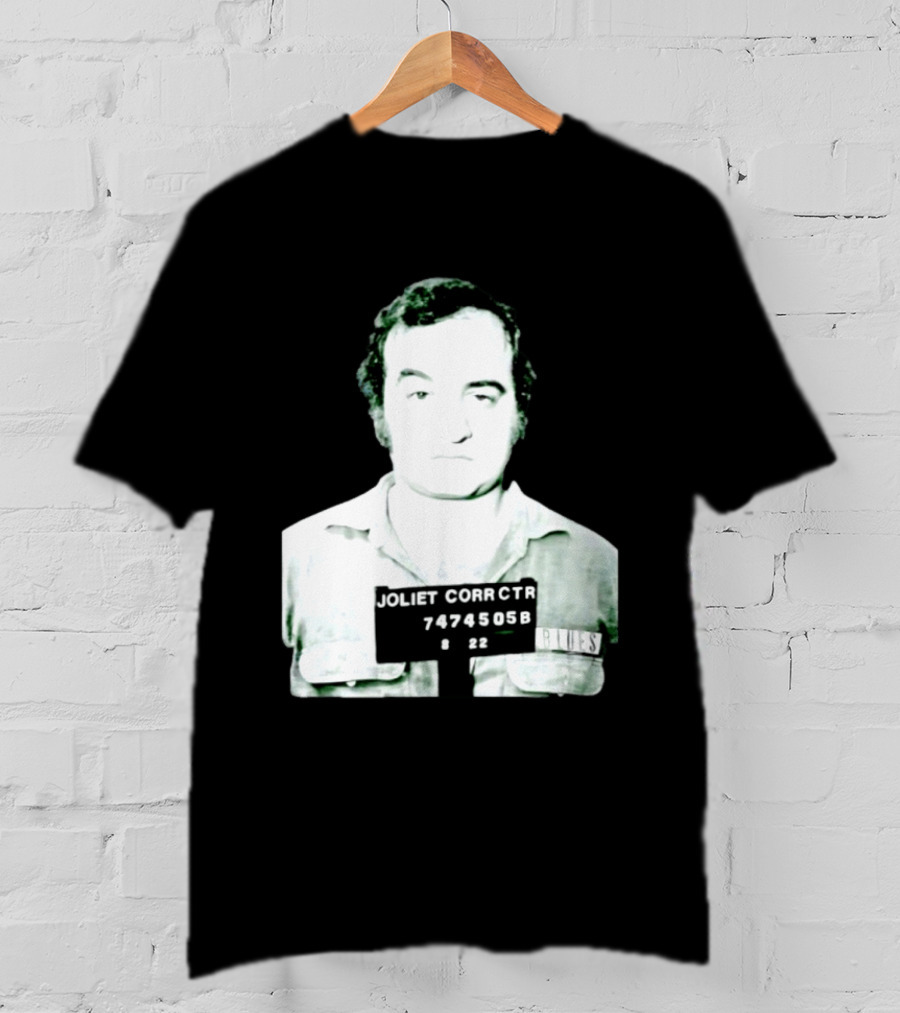 John Belushi Joliet Correctional Blues Shot 7474505B T-Shirt