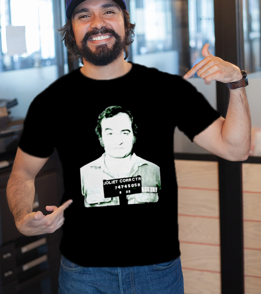 John Belushi Joliet Correctional Blues Shot 7474505B T-Shirt