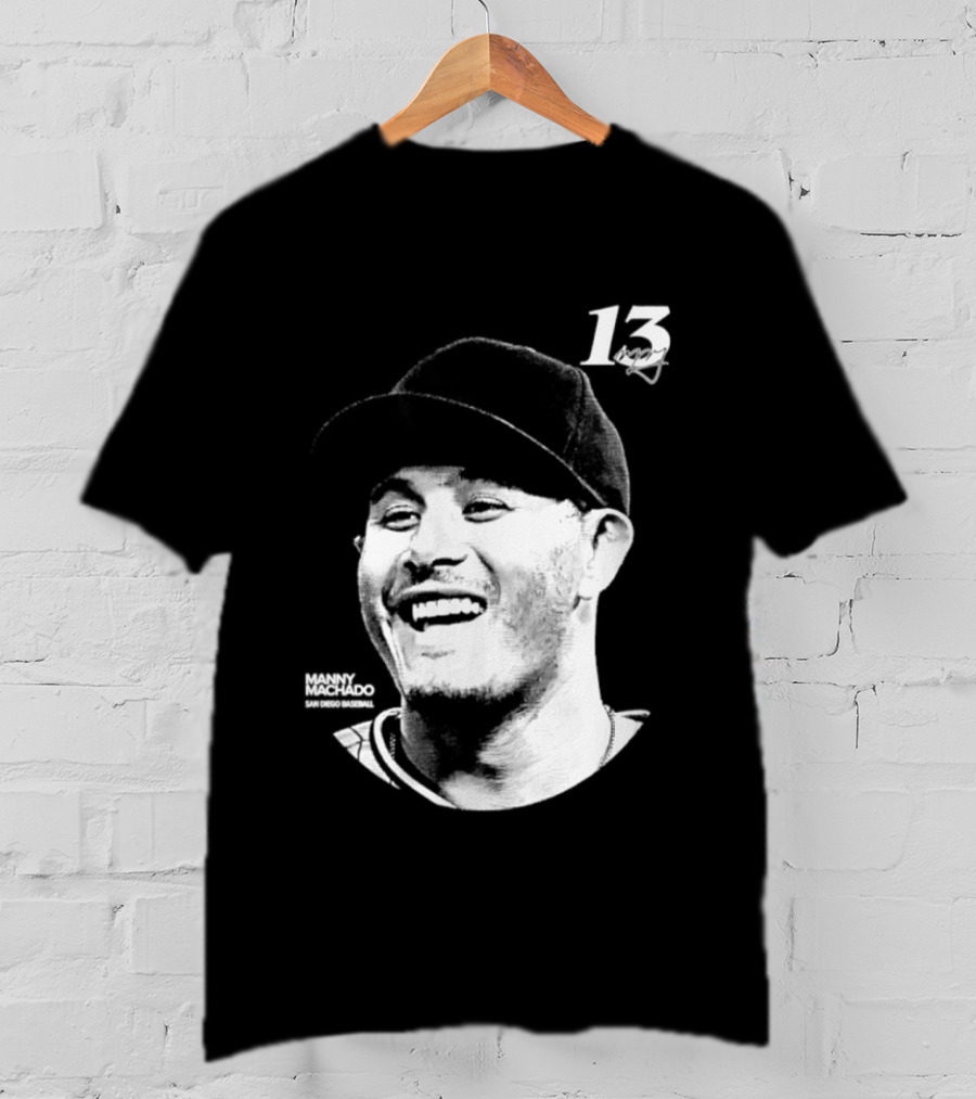 Manny Machado 13 San Diego Padres MLB Lineage Series 2026 T-Shirt