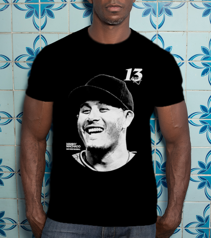 Manny Machado 13 San Diego Padres MLB Lineage Series 2026 T-Shirt