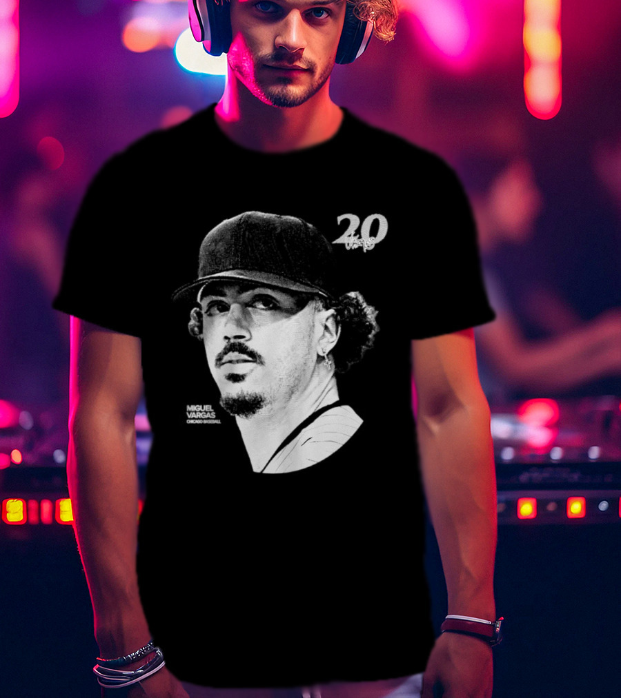 Miguel Vargas 20 Chicago White Sox MLB 2026 Lineage Series T-Shirt