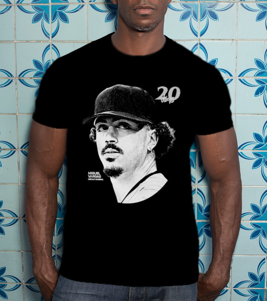 Miguel Vargas 20 Chicago White Sox MLB 2026 Lineage Series T-Shirt