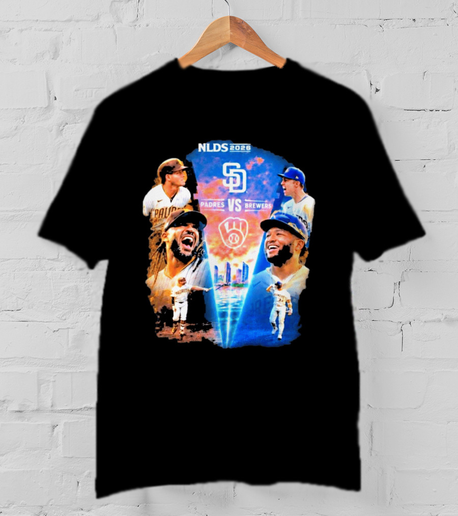 NLDS 2026 San Diego Padres Vs Milwaukee Brewers Showdown T-Shirt