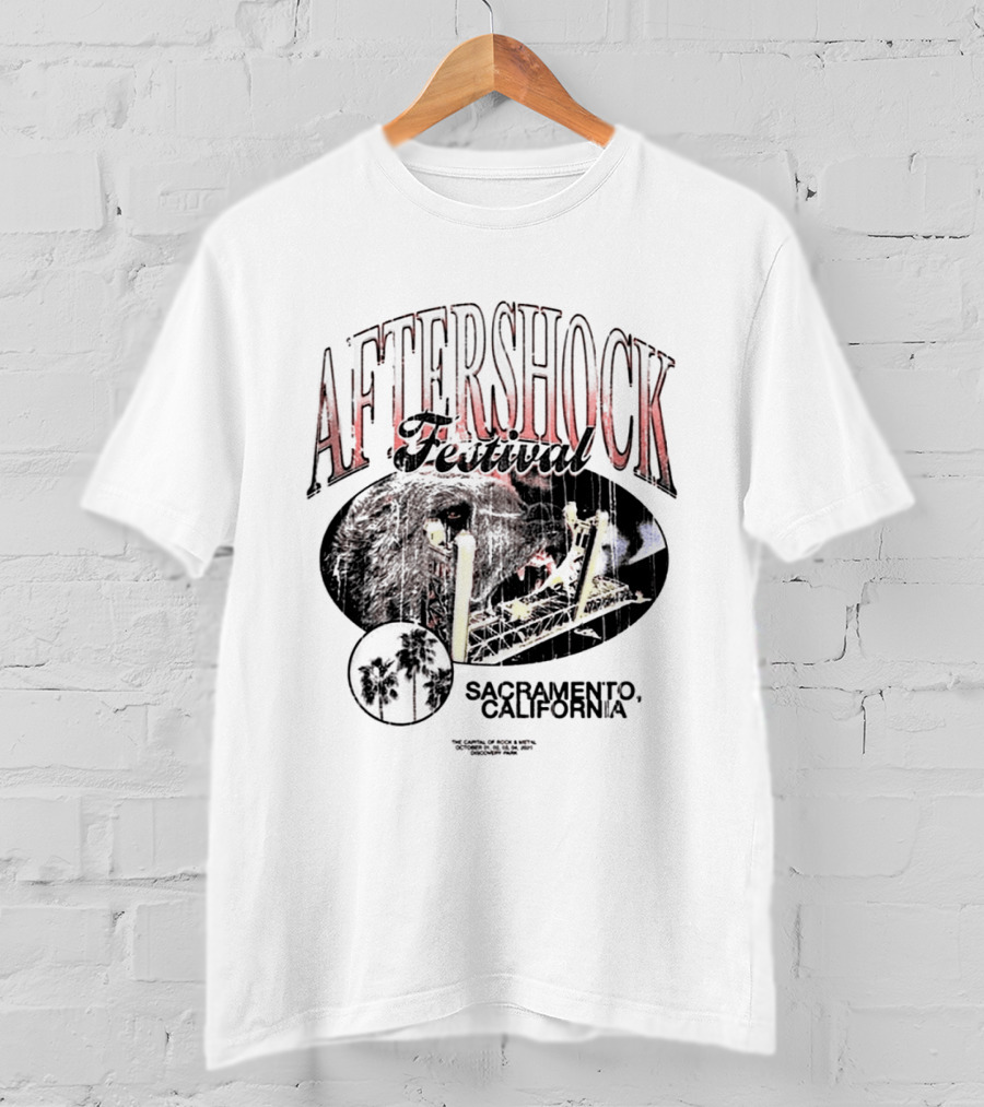 Aftershock Festival 2026 Sacramento California October 1 4 Overbite T-Shirt