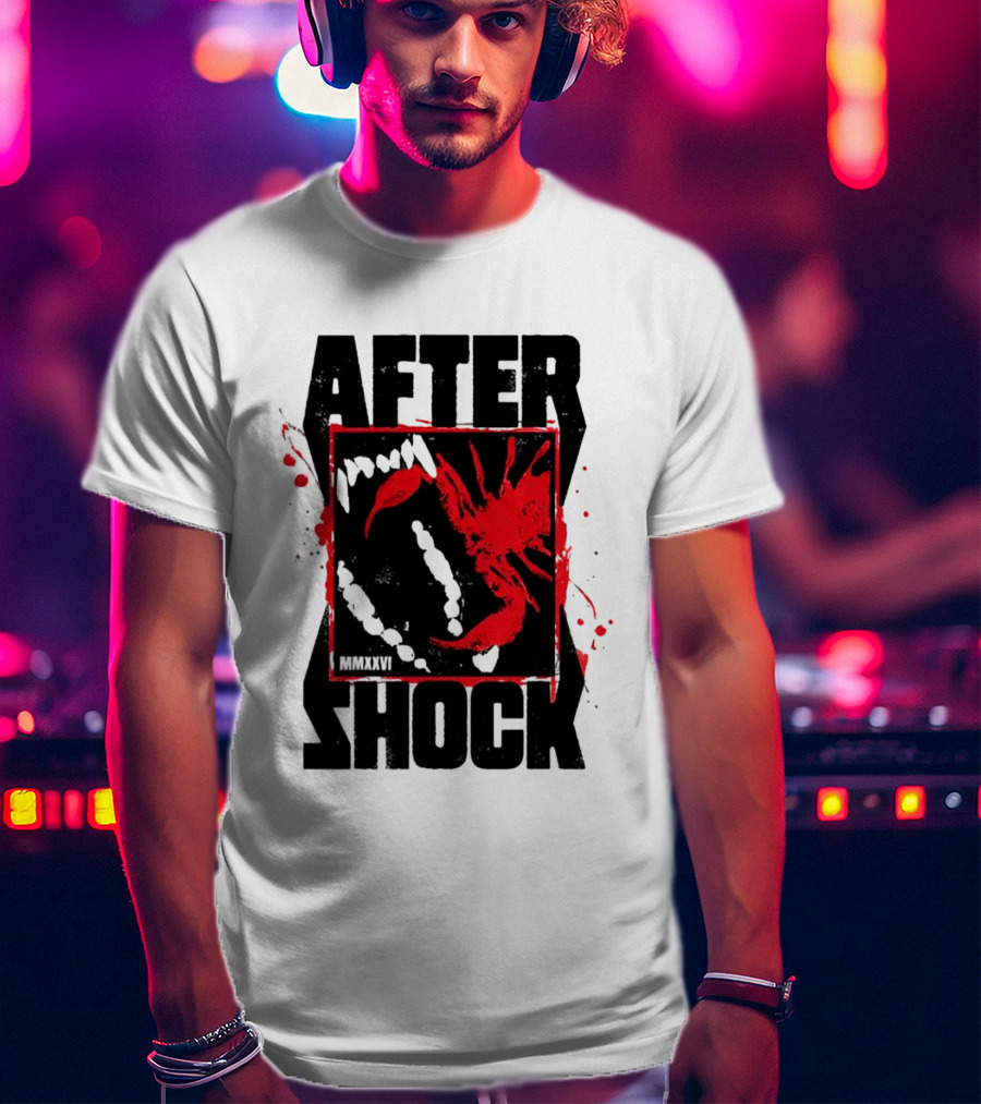 Aftershock Festival 2026 Sacramento CA October 1 4 2026 Scorpion XV Stinging Bite T-Shirt