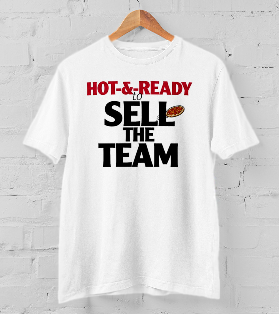 Champagne Athletics 2026 Hot N Ready To Sell The Team Pizza T-Shirt