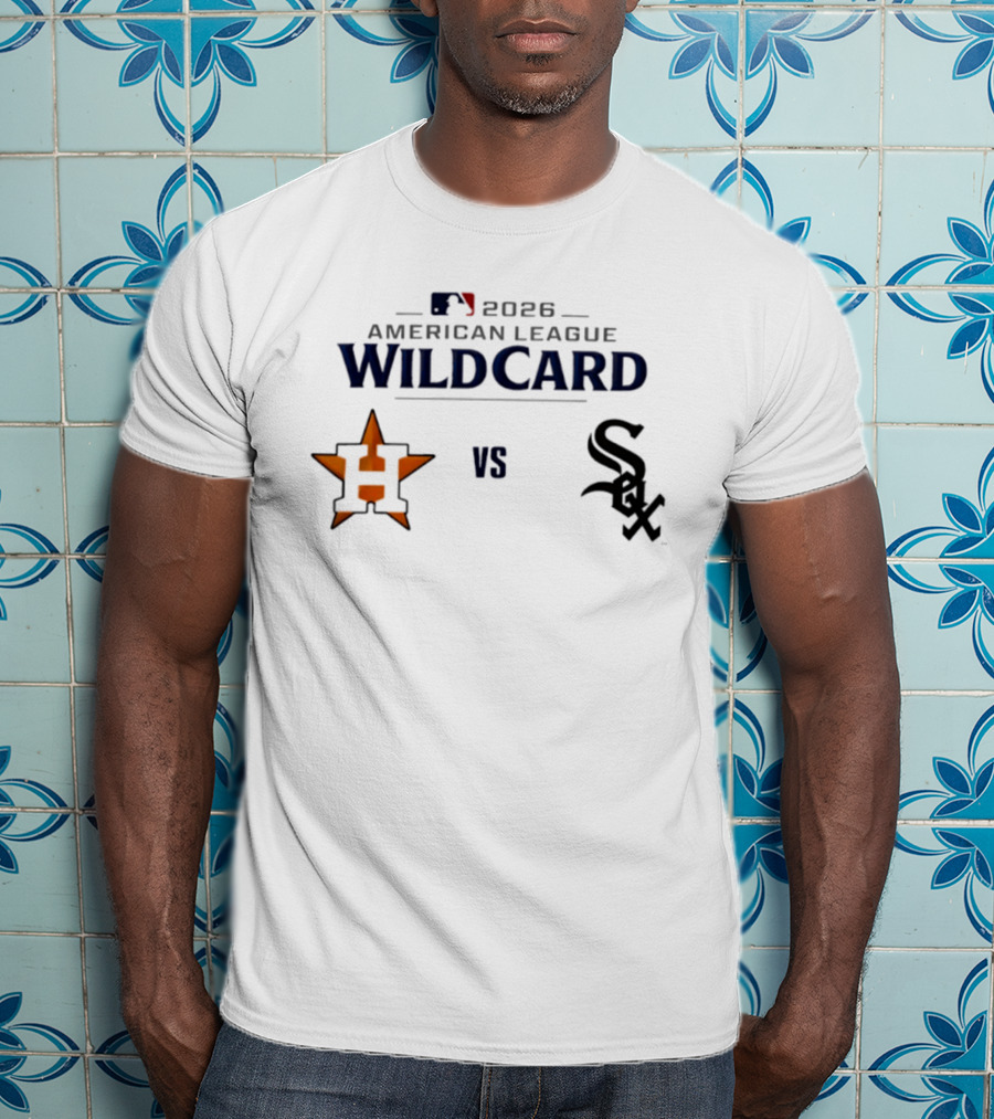 2026 American League Wild Card Houston Astros Vs Chicago White Sox T-Shirt