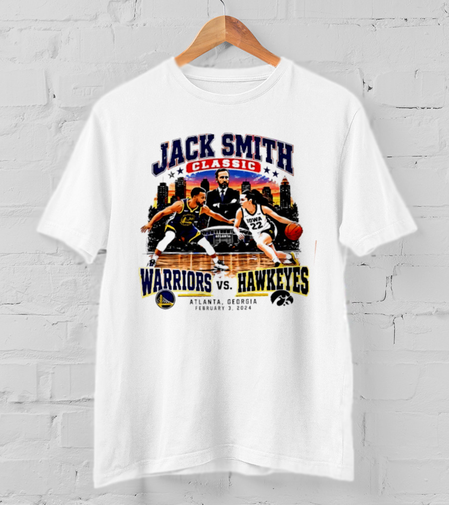 Jack Smith Classic Warriors Vs Hawkeyes Atlanta February 3 2024 T-Shirt