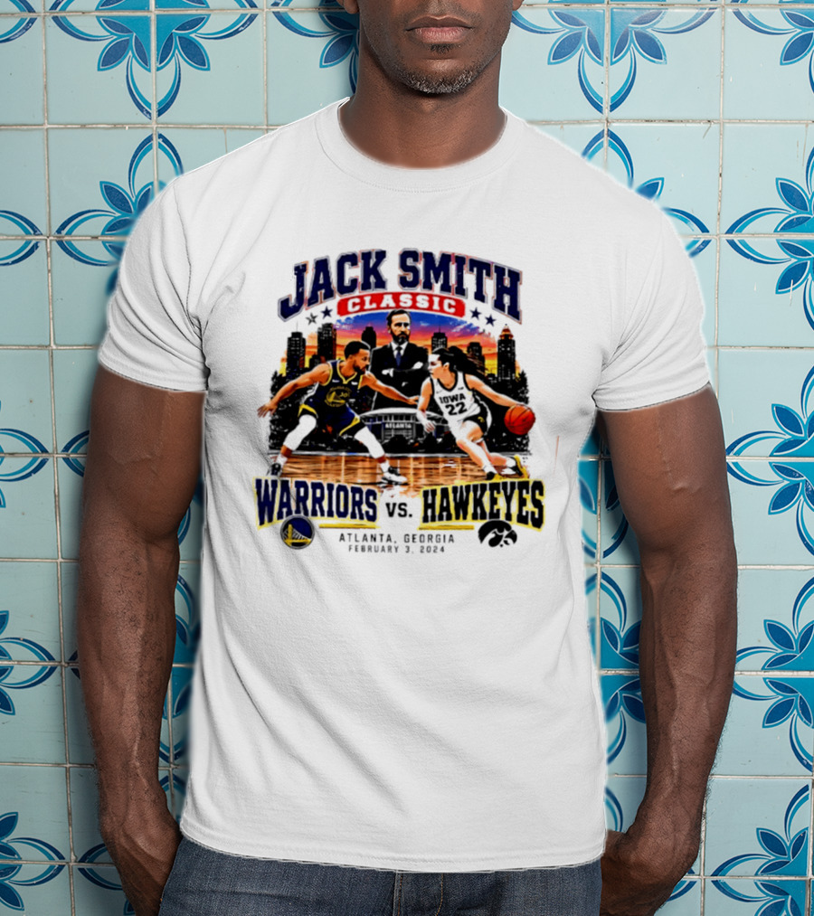 Jack Smith Classic Warriors Vs Hawkeyes Atlanta February 3 2024 T-Shirt