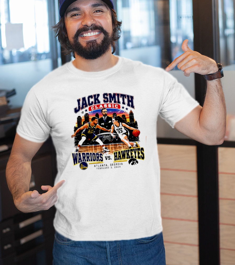Jack Smith Classic Warriors Vs Hawkeyes Atlanta February 3 2024 T-Shirt