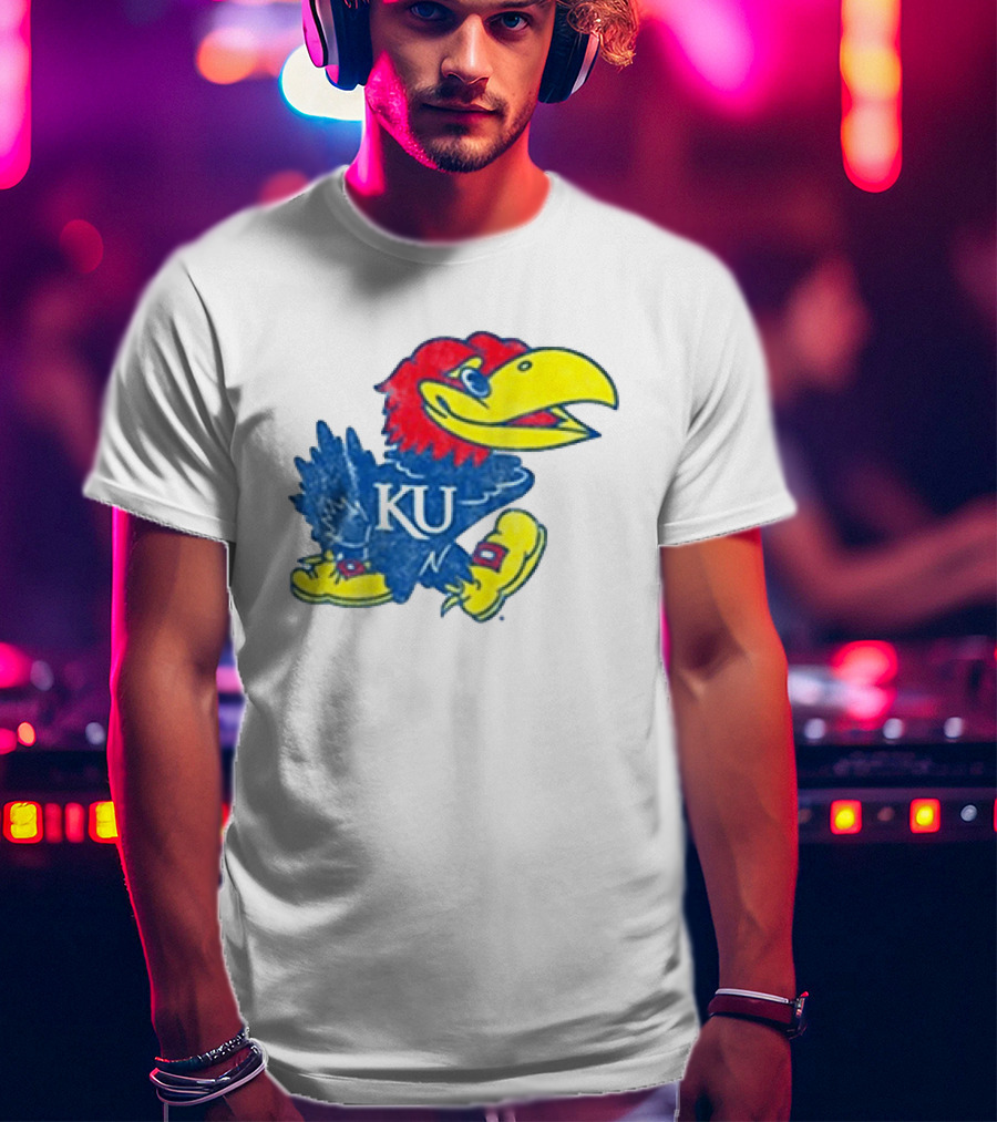 Kansas Jayhawks Wembley Stadium Union Jack Classic KU Jayhawk Sept 19 2026 T-Shirt