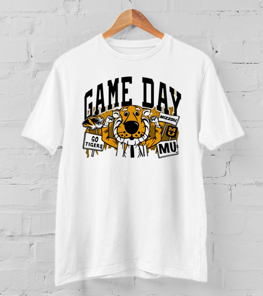 Missouri Tigers 2026 NCAA Game Day Go Tigers MU T-Shirt