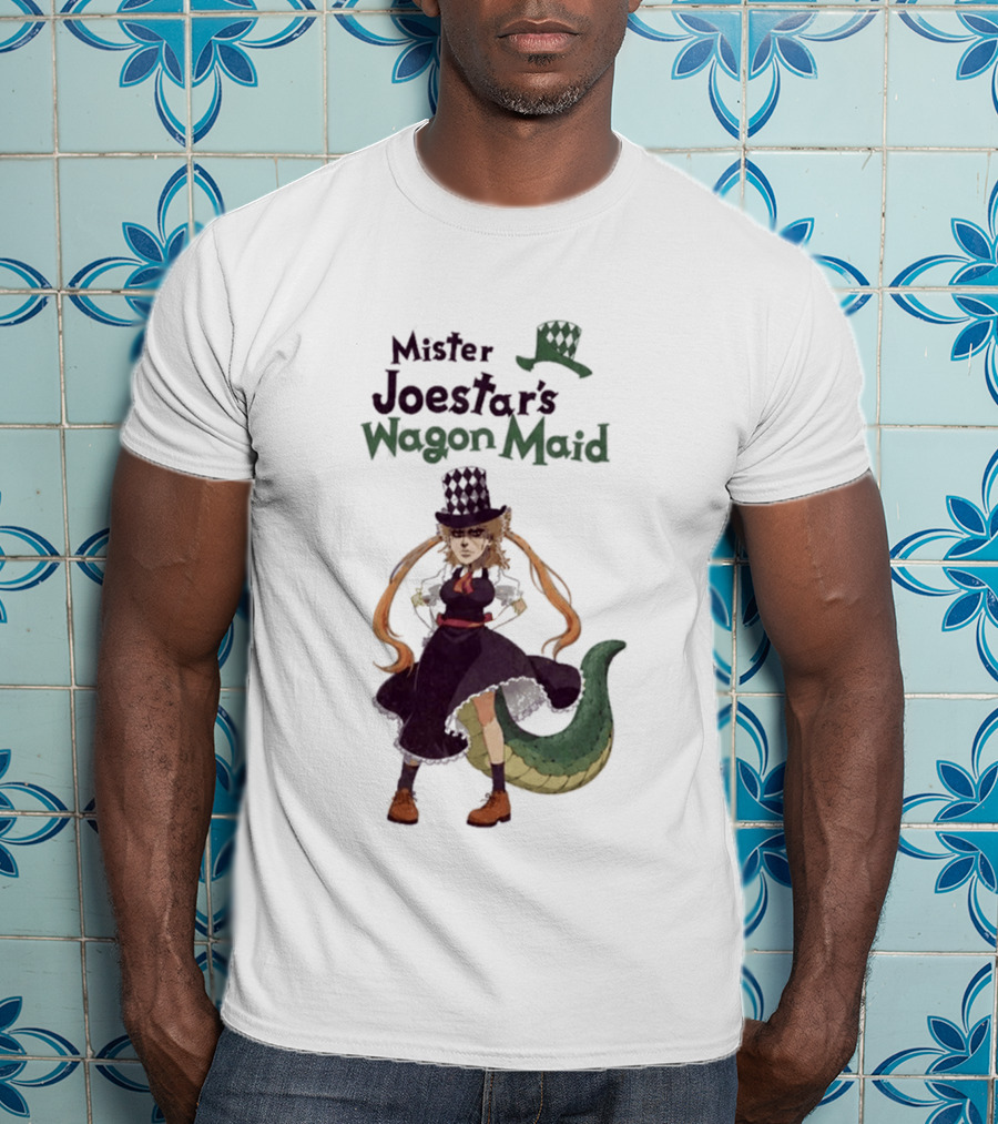 Mister Joestar's Wagon Maid Robert E. O. Speedwagon T-Shirt