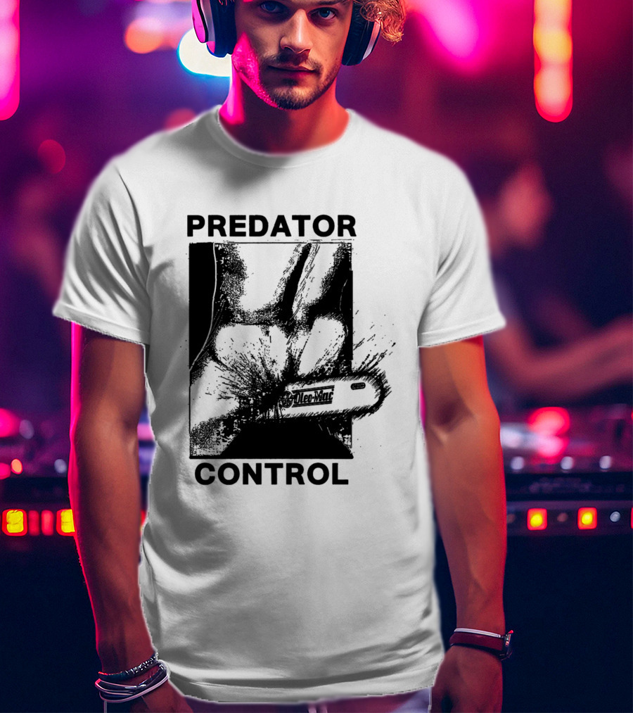 Predator Control Chainsaw T-Shirt