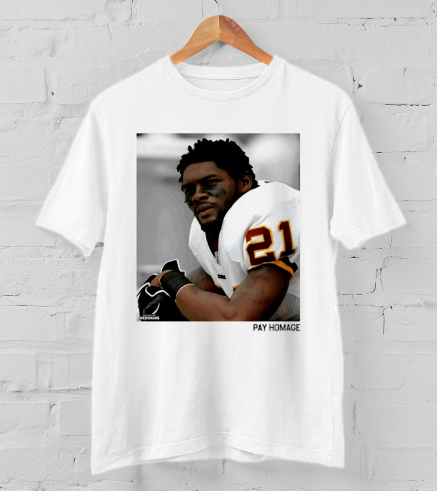 Sean Taylor 21 Washington Redskins Pay Homage Player T-Shirt