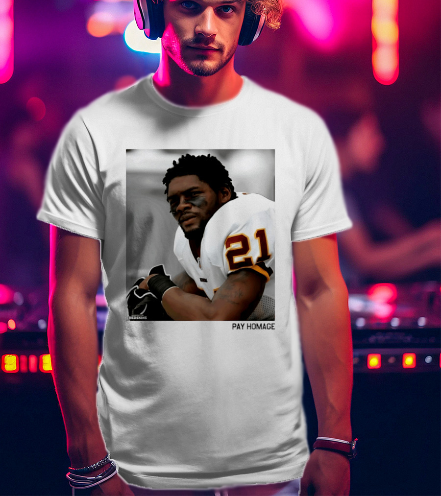 Sean Taylor 21 Washington Redskins Pay Homage Player T-Shirt