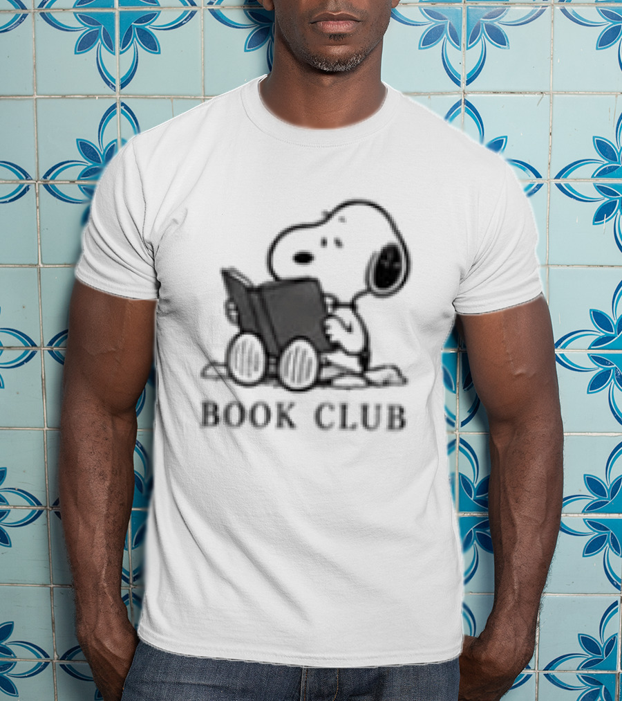 Snoopy Just One More Chapter Book Club For Peanuts And Bookish Fans T-Shirt