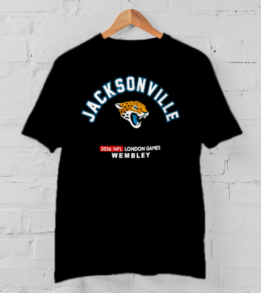 Jacksonville Jaguars 2026 NFL London Games Wembley T-Shirt