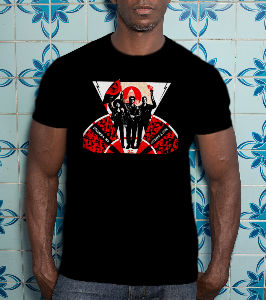 Power To The People 2026 Columbia MD October 3 Merriweather Post Pavilion Washington DC Event T-Shirt