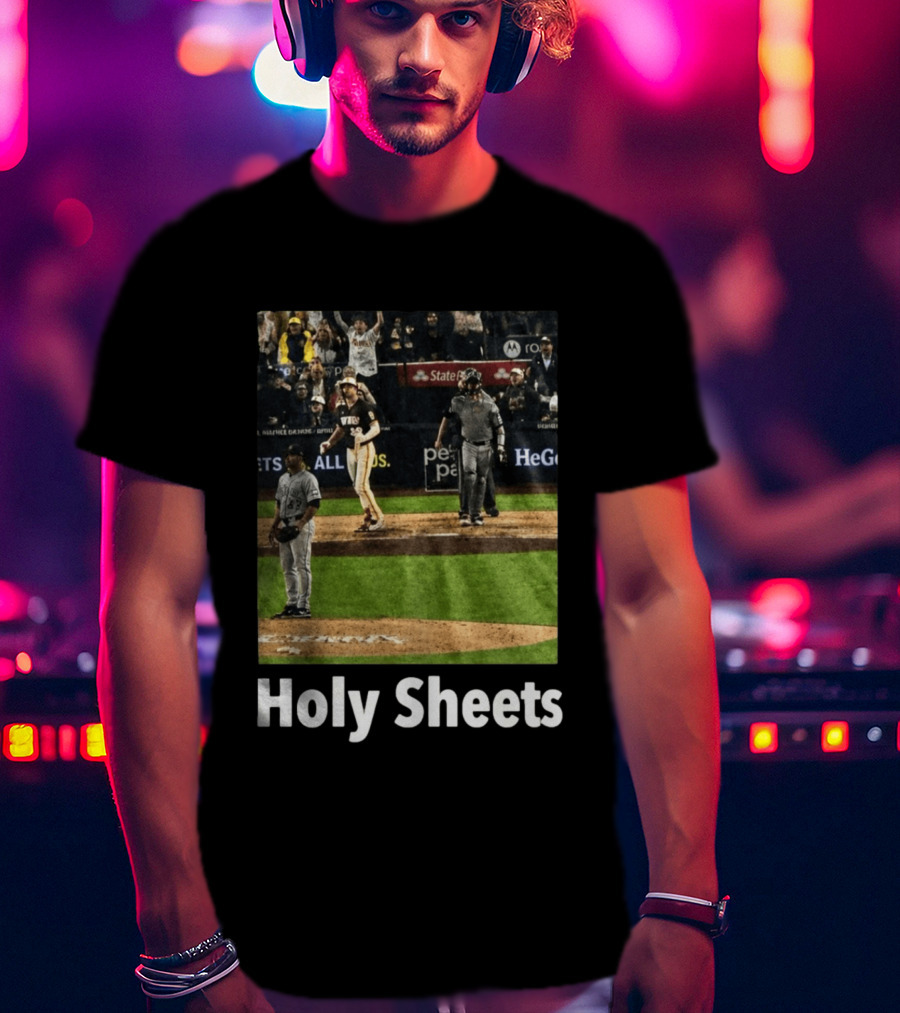 Ty France Holy Sheets Baseball Moment Fan Celebration T-Shirt