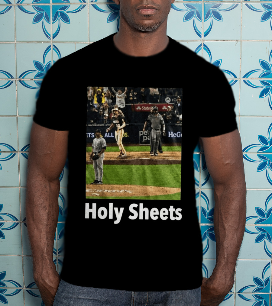 Ty France Holy Sheets Baseball Moment Fan Celebration T-Shirt