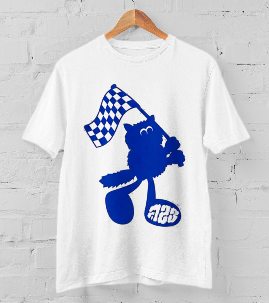 Alex Albon Quadrant Singapore Race Week Mascot 23 Checkered Flag T-Shirt