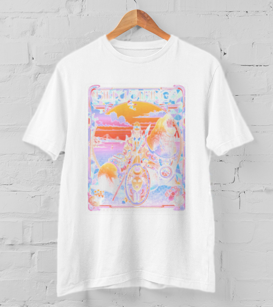 Billy Strings Psychedelic Concert Oakland Arena 2026 Peaceful Warrior And Cosmic T-Shirt