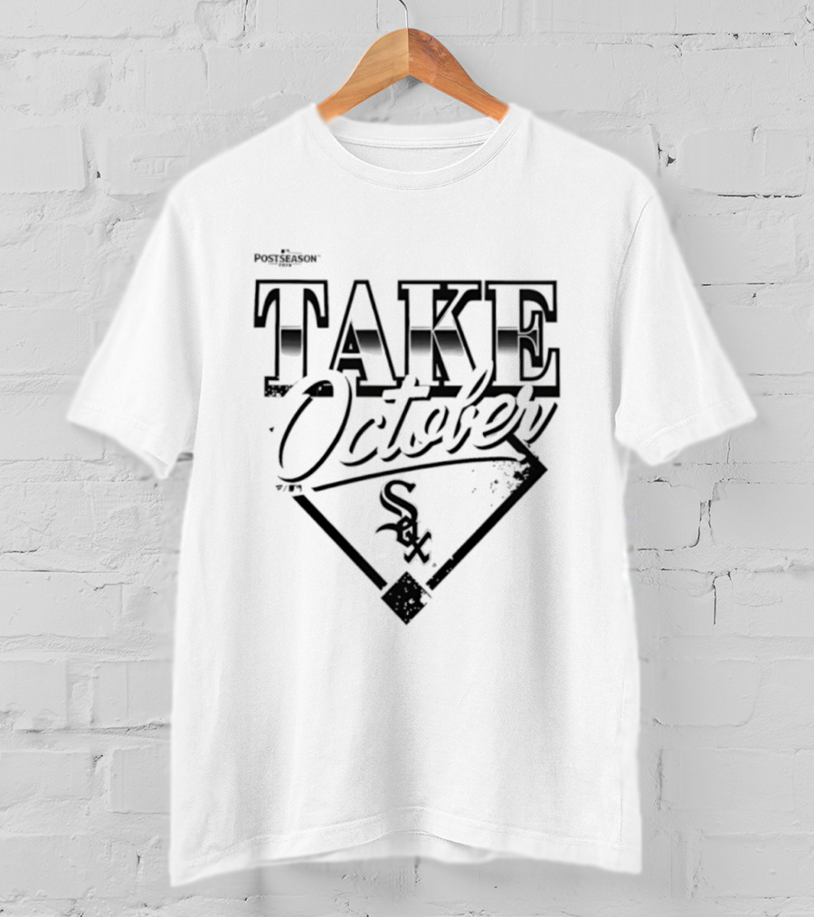 Chicago White Sox 2026 MLB Postseason Take October Baseball Diamond T-Shirt