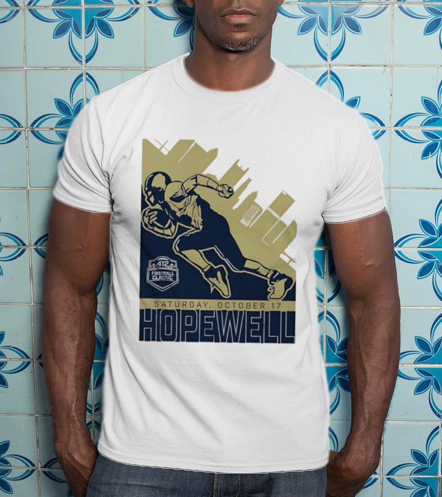 Hopewell Football Classic Saturday October 17 City Skyline T-Shirt