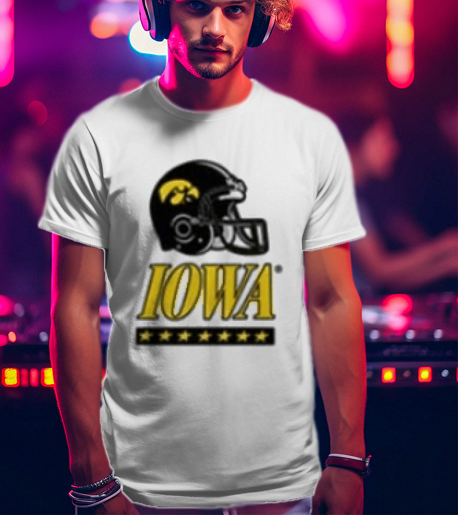 Iowa Hawkeyes Helmet 2026 ESPN College Gameday Runner T-Shirt