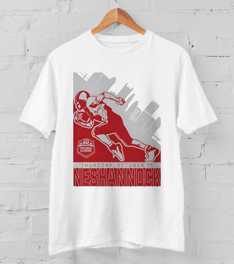 Neshannock 412 Football Classic Thursday October 15 Skyline T-Shirt
