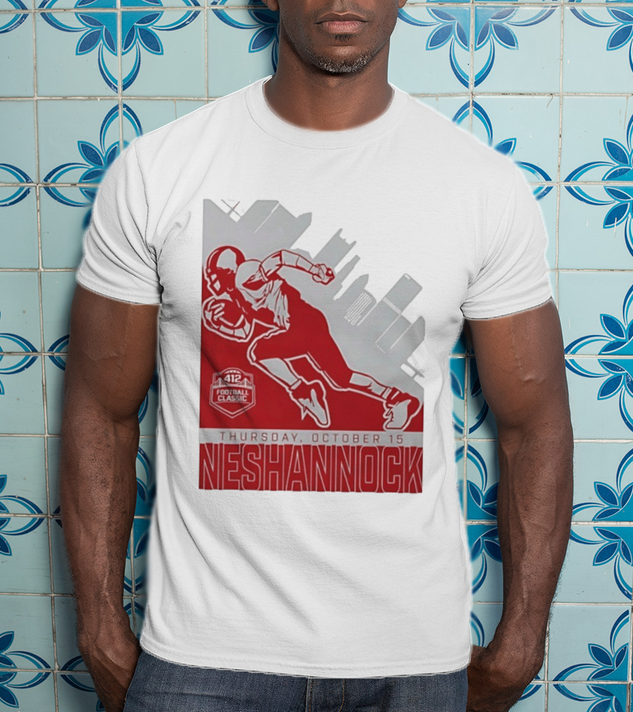 Neshannock 412 Football Classic Thursday October 15 Skyline T-Shirt
