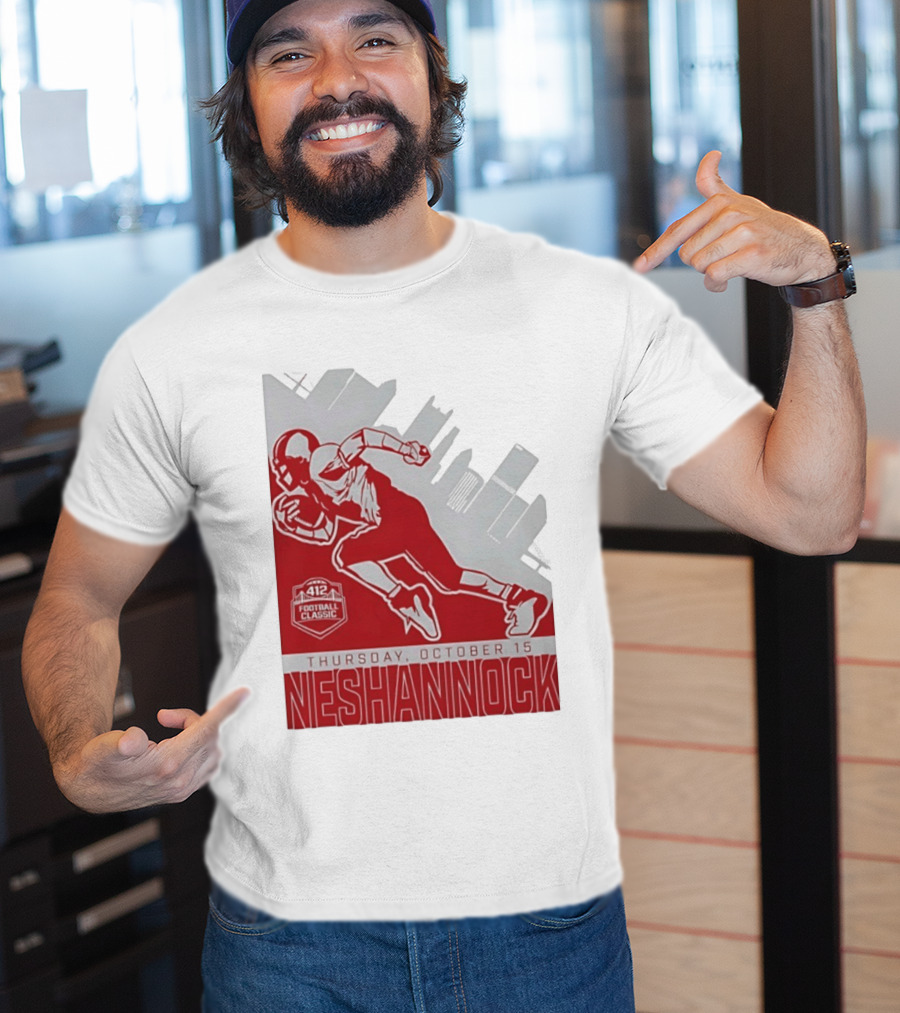 Neshannock 412 Football Classic Thursday October 15 Skyline T-Shirt