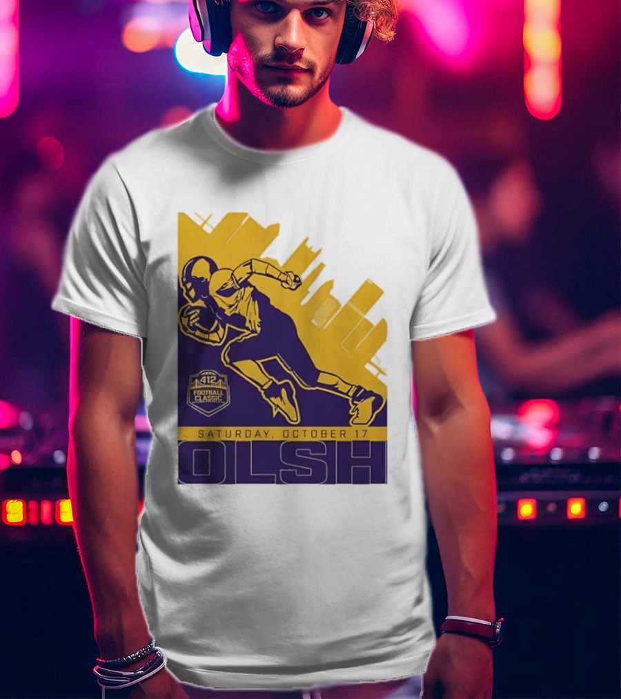 Olsh Football Classic Saturday October 17 City Skyline T-Shirt