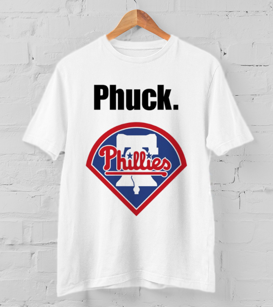 Phuck Phillies Baseball Meme Liberty Bell T-Shirt