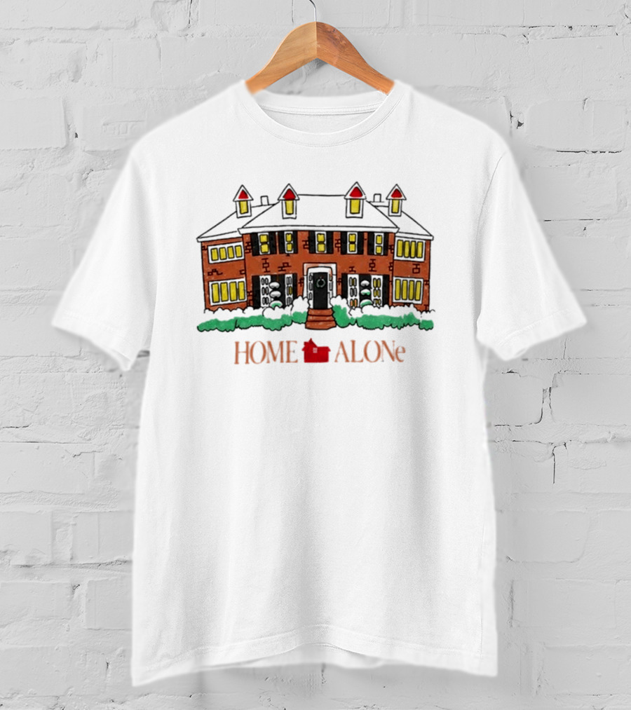 Primark Home Alone House Kevin McCallister Battle Plan Christmas T-Shirt